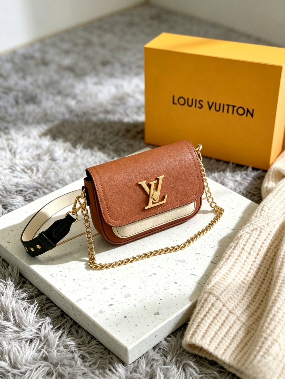 Louis Vuitton Lockme Tender Brown